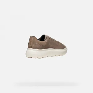 Beige women's sneakers Geox Spherca EC4.1 - Women's