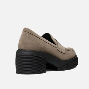 Beige women's moccasins Geox Spherica - Women's