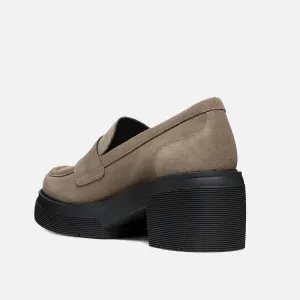 Beige women's moccasins Geox Spherica - Women's