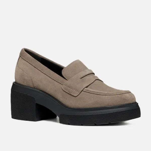 Beige women's moccasins Geox Spherica - Women's