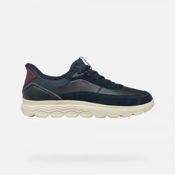 Dark blue men's sneakers Geox Spherica Plus - Men's