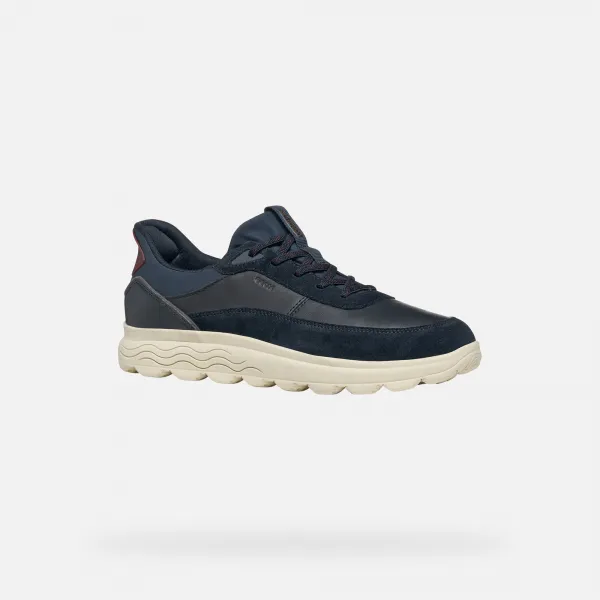 Dark blue men's sneakers Geox Spherica Plus - Men's