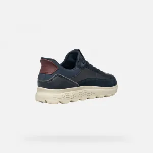 Dark blue men's sneakers Geox Spherica Plus - Men's