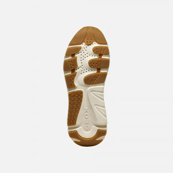 Khaki women's sneakers Geox Diamanta - Women's