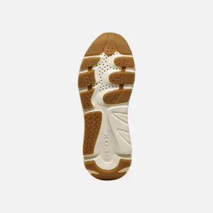 Khaki women's sneakers Geox Diamanta - Women's