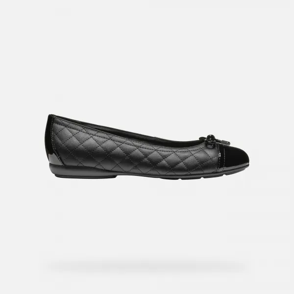 Black women's ballet flats Geox Annytah - Women's