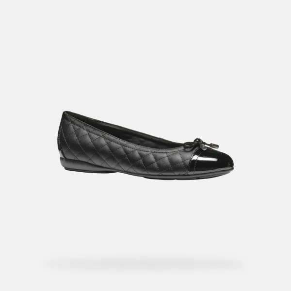 Black women's ballet flats Geox Annytah - Women's