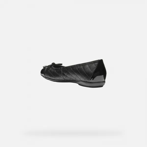 Black women's ballet flats Geox Annytah - Women's