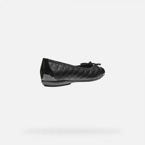 Black women's ballet flats Geox Annytah - Women's