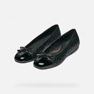 Black women's ballet flats Geox Annytah - Women's
