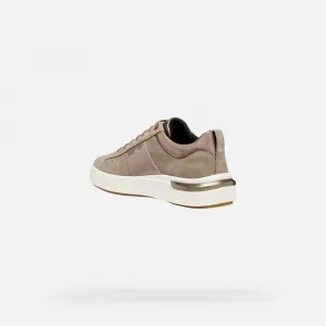 Beige women's sneakers Geox Dalyla - Women's