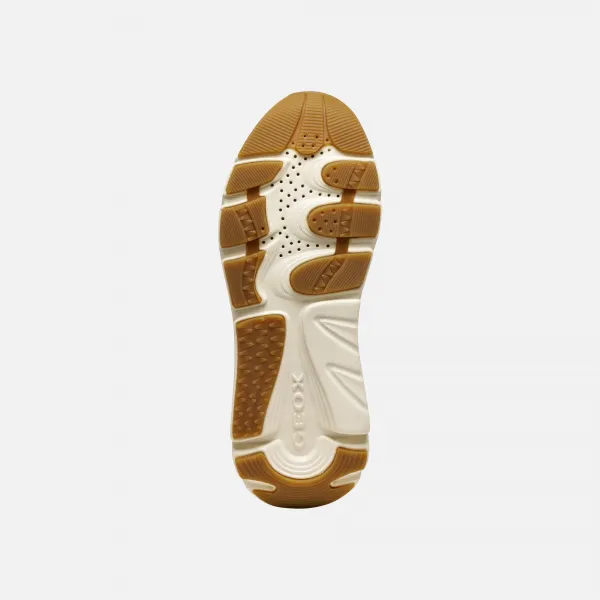 Light brown women's sneakers Geox Diamanta - Women's