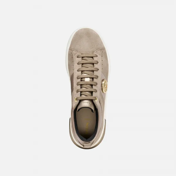 Beige women's sneakers Geox Dalyla - Women's