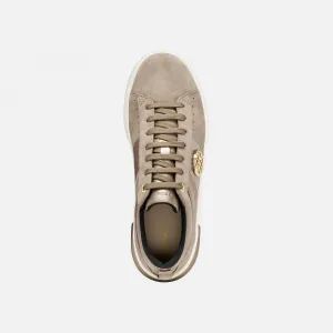 Beige women's sneakers Geox Dalyla - Women's