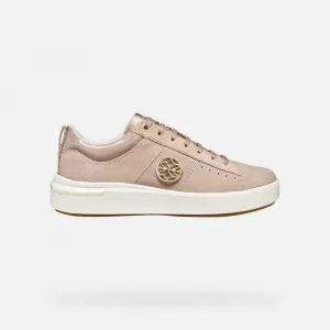 Beige women's sneakers Geox Dalyla - Women's