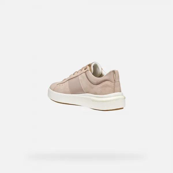 Beige women's sneakers Geox Dalyla - Women's