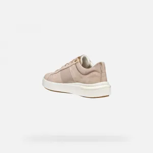 Beige women's sneakers Geox Dalyla - Women's
