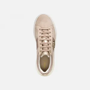 Beige women's sneakers Geox Dalyla - Women's
