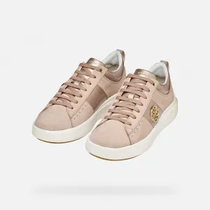 Beige women's sneakers Geox Dalyla - Women's