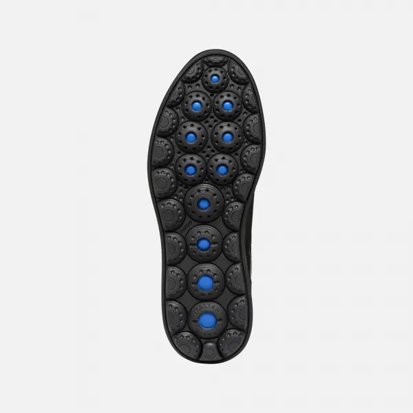 Men's Black Geox Spherica EC12 Sneakers - Mens