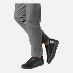 Men's Black Geox Spherica EC12 Sneakers - Mens
