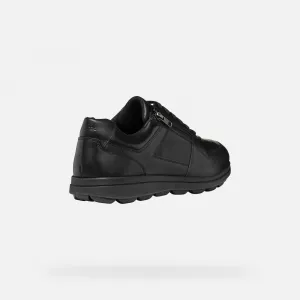Men's Black Geox Spherica EC12 Sneakers - Mens