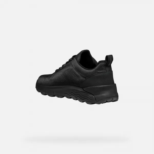 Black men's sneakers Geox Spherica 4X4 ABX - Men's