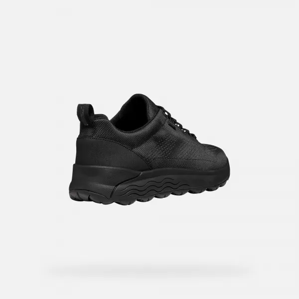 Black men's sneakers Geox Spherica 4X4 ABX - Men's