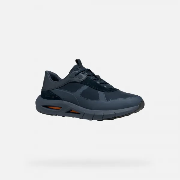 Dark blue men's sneakers Geox Spherica ECUB-5 - Men's