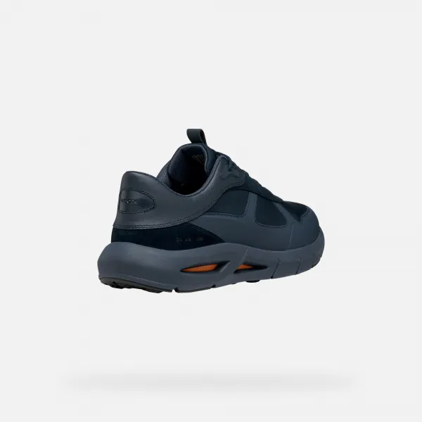 Dark blue men's sneakers Geox Spherica ECUB-5 - Men's
