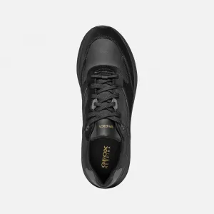 Black men's sneakers Geox Spherica Actif X1 - Men's