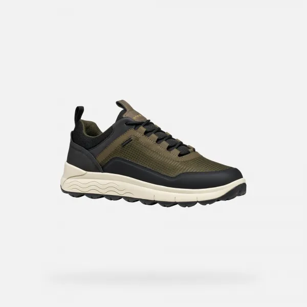 Khaki men's sneakers Geox Spherica 4X4 B ABX - Men's