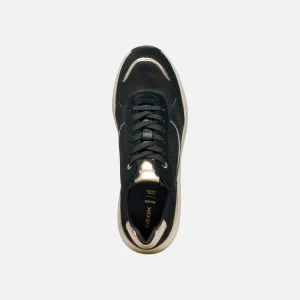 Black women's sneakers Geox Spherica EC13 - Women's