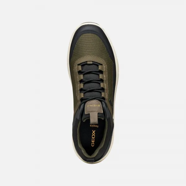 Khaki men's sneakers Geox Spherica 4X4 B ABX - Men's