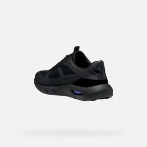 Black men's sneakers Geox Spherica ECUB-5 - Men