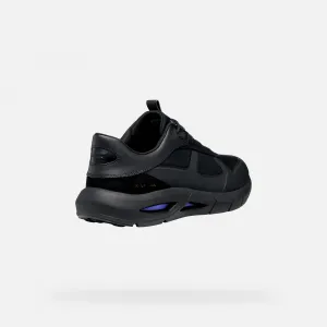 Black men's sneakers Geox Spherica ECUB-5 - Men