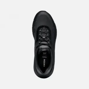 Black men's sneakers Geox Spherica ECUB-5 - Men