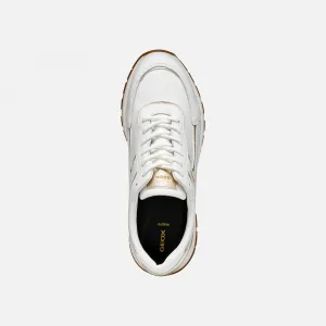 White women's sneakers Geox Desya ABX - Women's