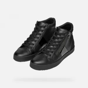 Black women's sneakers Geox Blomiee - Women's