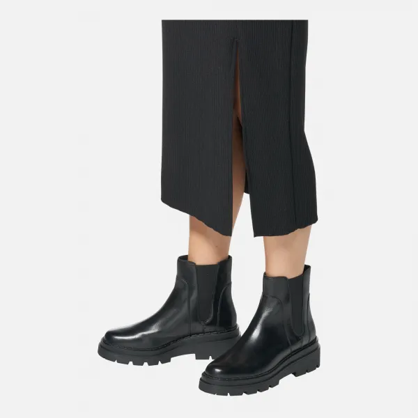 Black women's ankle boots Geox Felleny - Women's