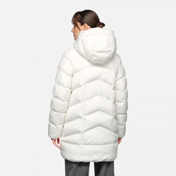 Cream women's jacket Geox Anylla - Women's