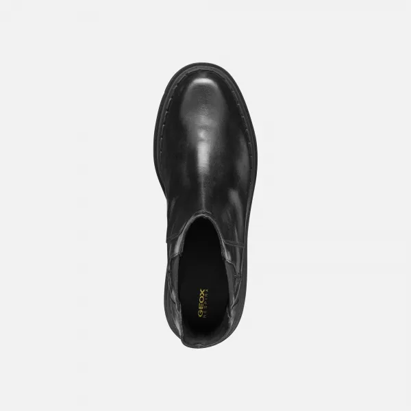 Black women's ankle boots Geox Felleny - Women's