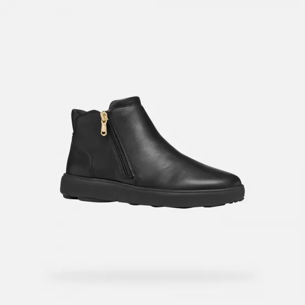 Black women's ankle boots Geox Nebula 2.0 C - Women's
