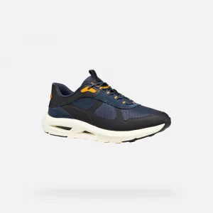 Dark blue men's sneakers Geox Spherica ECUB-5 - Men's