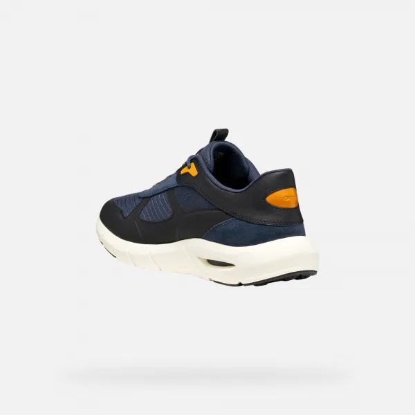 Dark blue men's sneakers Geox Spherica ECUB-5 - Men's