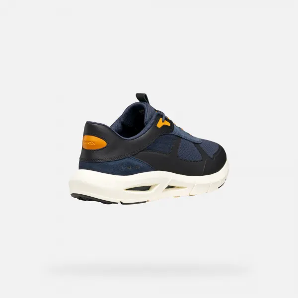Dark blue men's sneakers Geox Spherica ECUB-5 - Men's