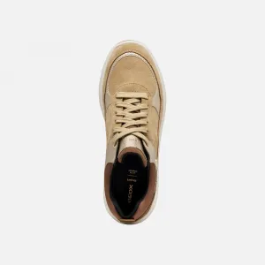 Beige women's sneakers Geox Spherica 4X4 B Abx - Women's