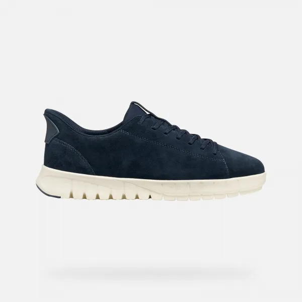 Dark blue men's sneakers Geox Flextride Plus - Men
