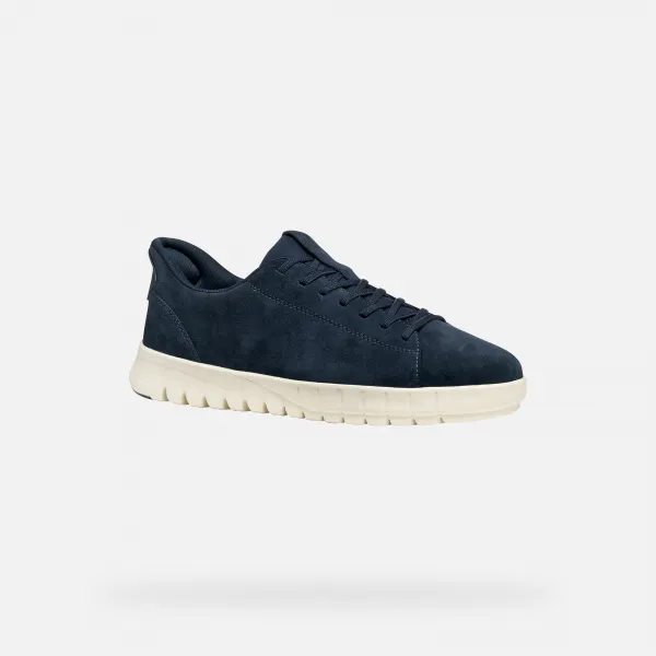Dark blue men's sneakers Geox Flextride Plus - Men
