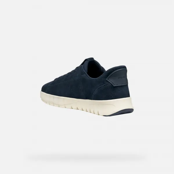 Dark blue men's sneakers Geox Flextride Plus - Men